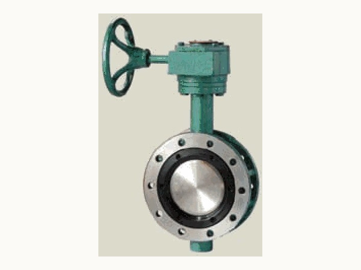 Marine Duo-Eccentric-Pivoted Flanged Worm Manual Butterfly Valve (GB/T3037-94Fc)
