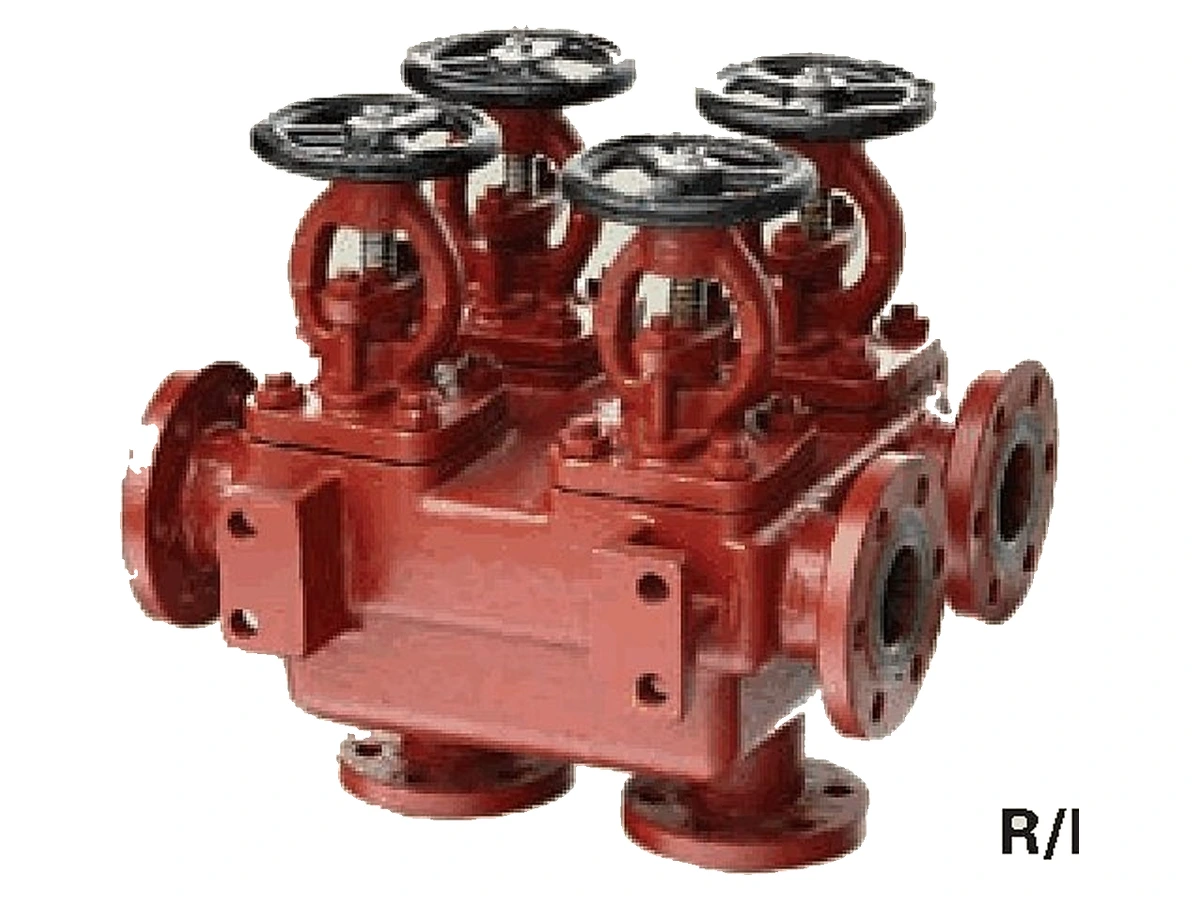 Marine Cast Iron Flange Dual-Row Stop Valves (GB/T2499-93)