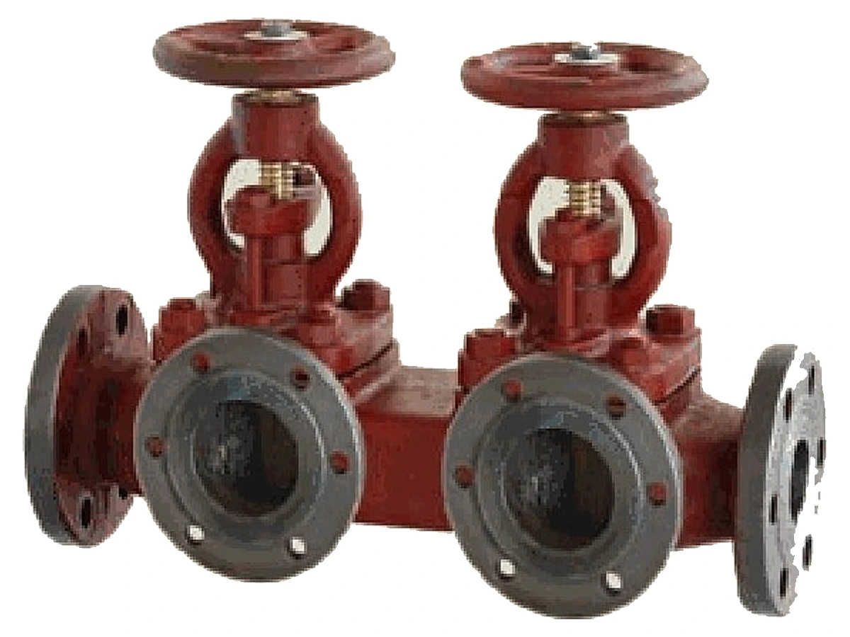Marine Flanged Cast Iron Single Arrangement Exhaust Stop Box Valve (GB/T1856-93)