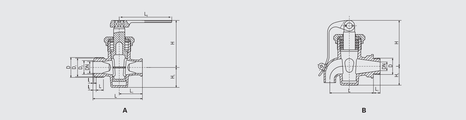 Marine Bronze Male Thread Draw-Off Cock (GB/T599-1996) Structure Drawing
