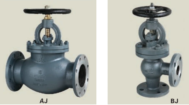 J Type Flanged Cast Steel 1.0MPa Stop Valve (CB/T4002-2005)