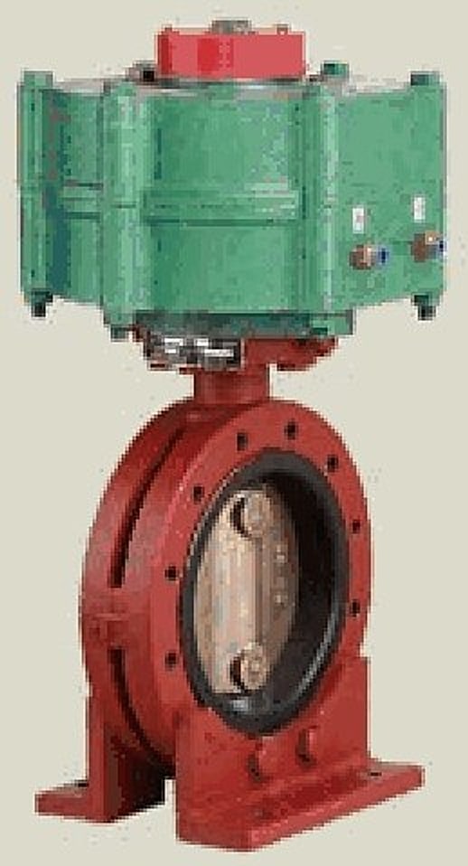 Marine Duo-Eccentric-Pivoted Pneumatic Butterfly Valve (GB/T3037-94Q)