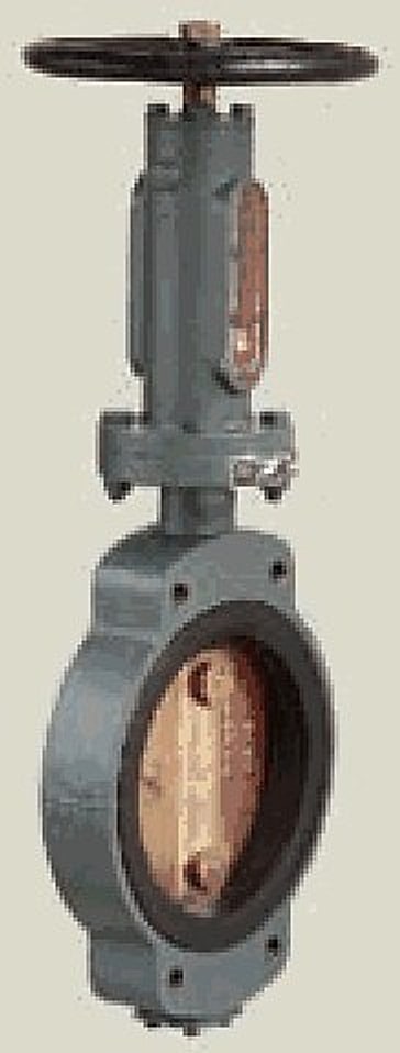 Marine Center-Pivoted Screw Manual Butterfly Valve (GB/T3036-94B)