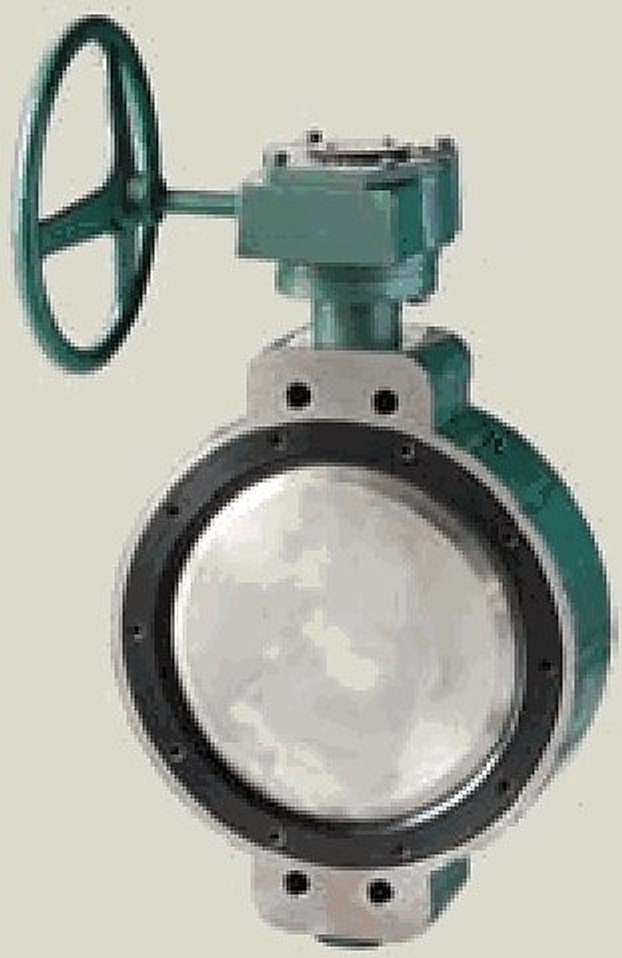 Marine Duo-Eccentric-Pivoted Worm Manual Butterfly Valve (GB/T3037-94C)