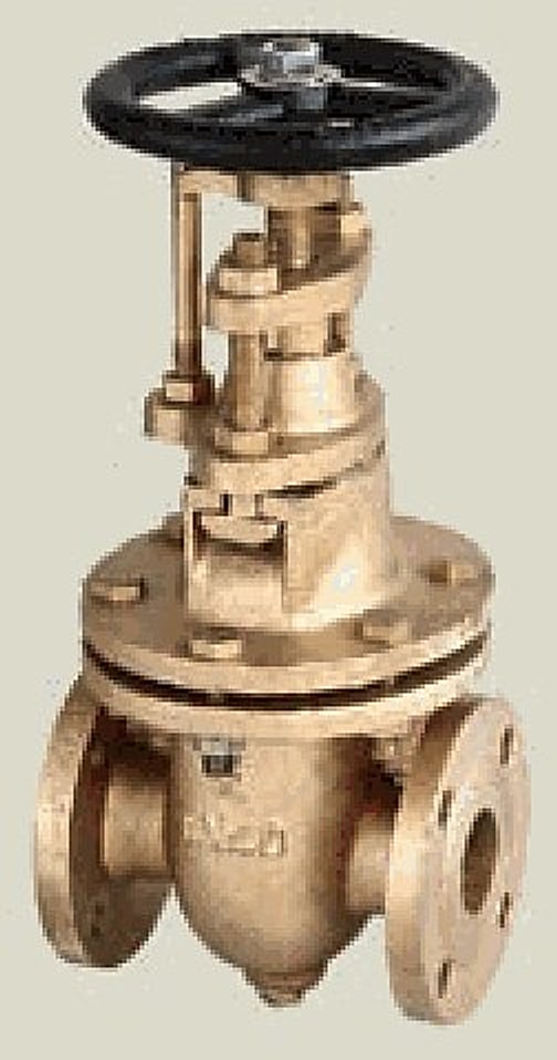 J Type Flanged Bronze 0.5MPa Gate Valve (CB/T4028-2005)
